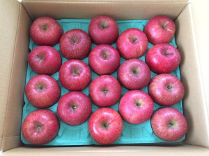 りんごが青森県青森市から届きました